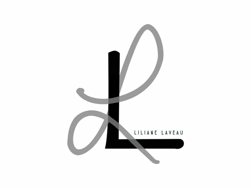 Création logo "seniors vivez pleinement" noir et blanc